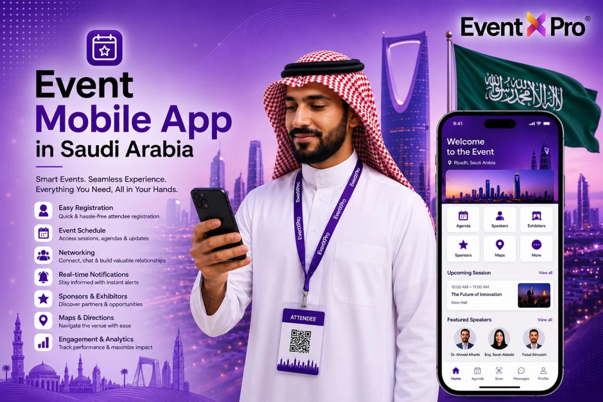 Event Mobile App in Saudi Arabia